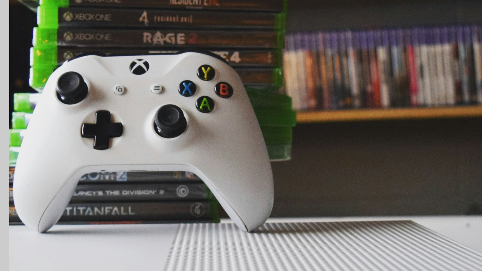 Foto do controle do Xbox